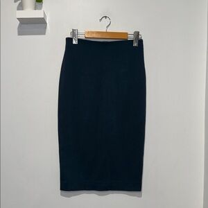 Wilfred Dark Teal Pencil Skirt